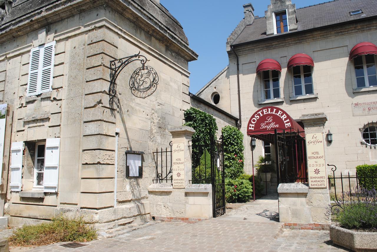 Hostellerie Le Griffon Blerancourt Exterior photo